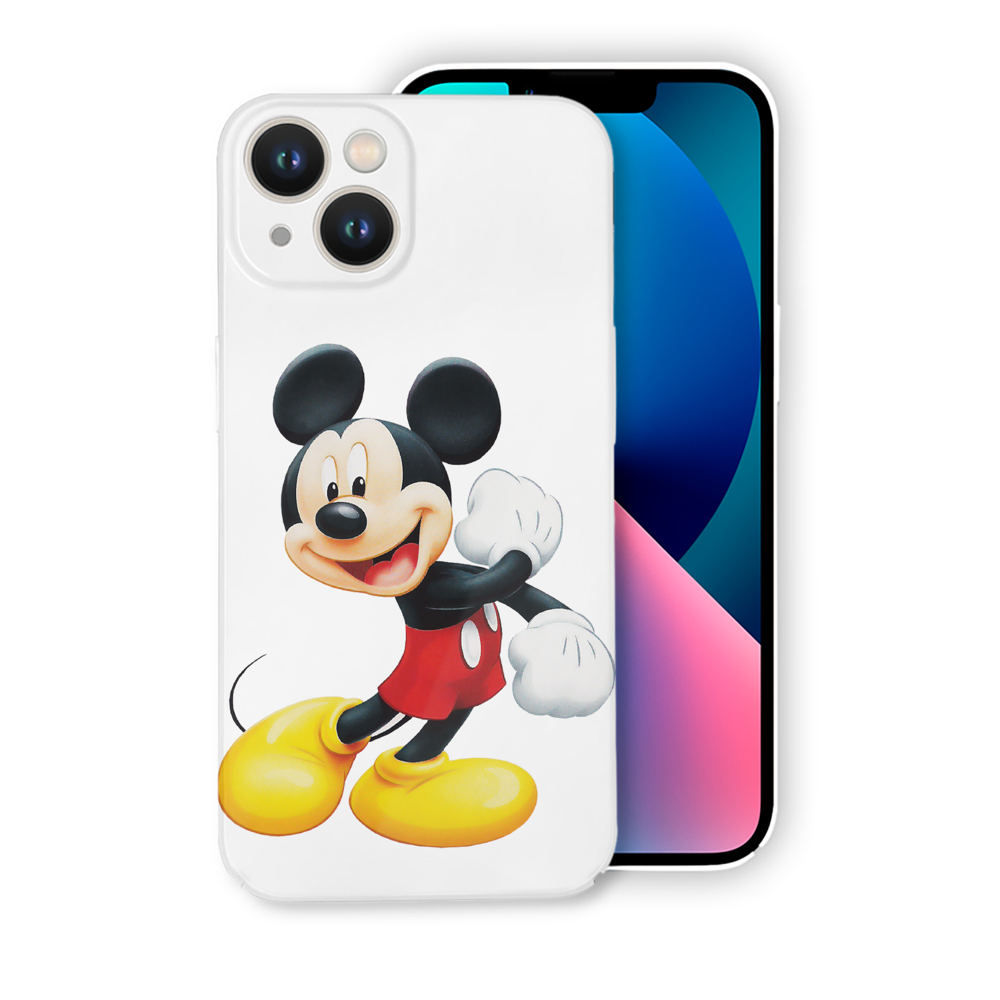 （画像用） ミッキーマウス Mickey Mouse 【iPhone 14シリーズ対応】ハードケース
